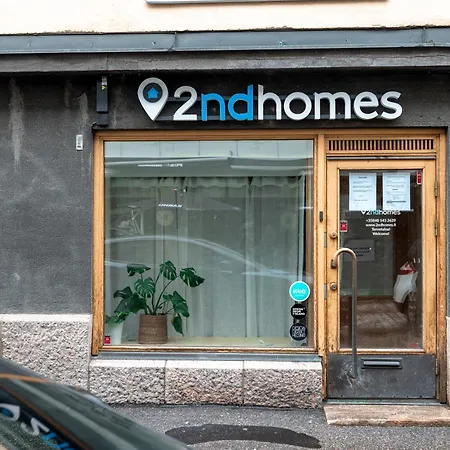 公寓 2ndhomes Compact Floor In Erottaja 赫尔辛基